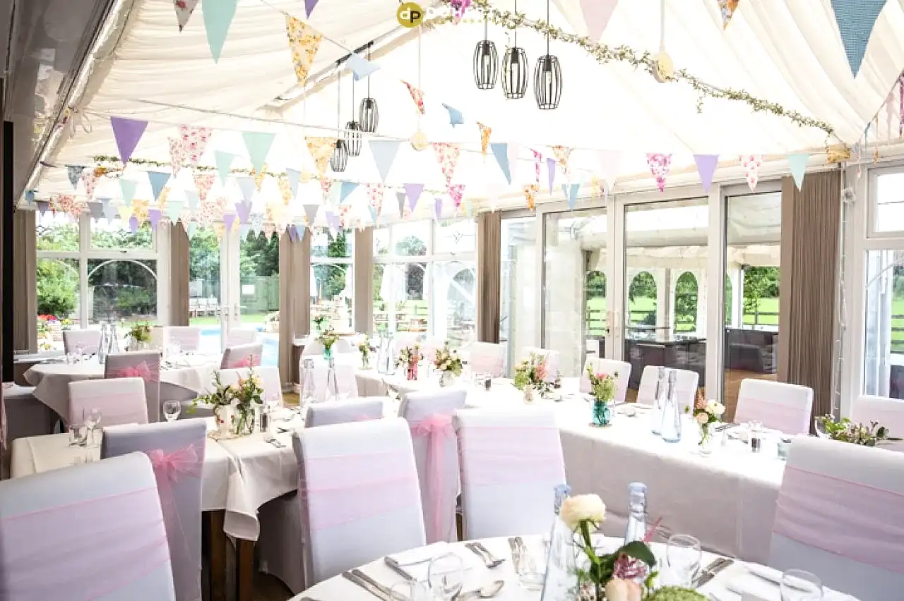 Badgers Mount Hotel Badgers Mount wedding breakfast room