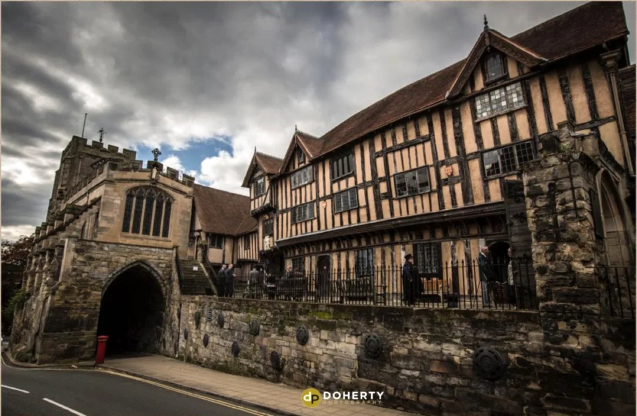 Lord Leycester building Lord Leycester Hospital