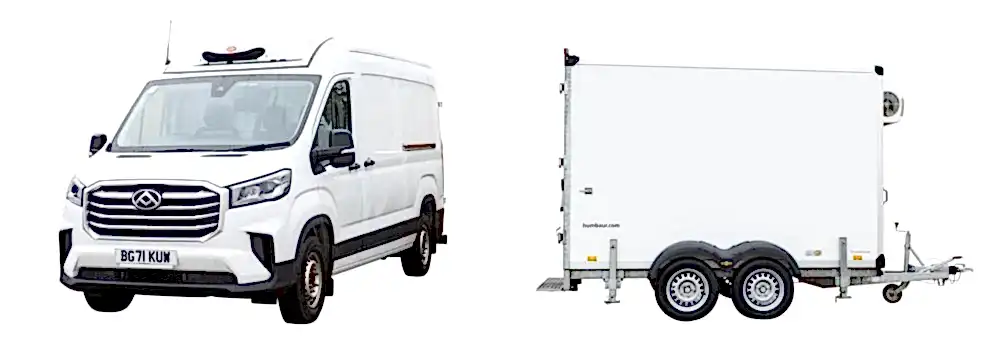 Van and trailer Photos