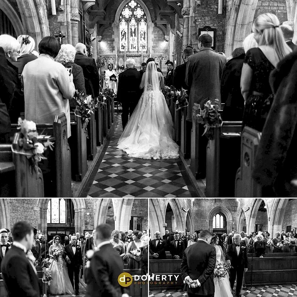 Blakesley Church weddign Photography - Crockwell - Northamptonshire