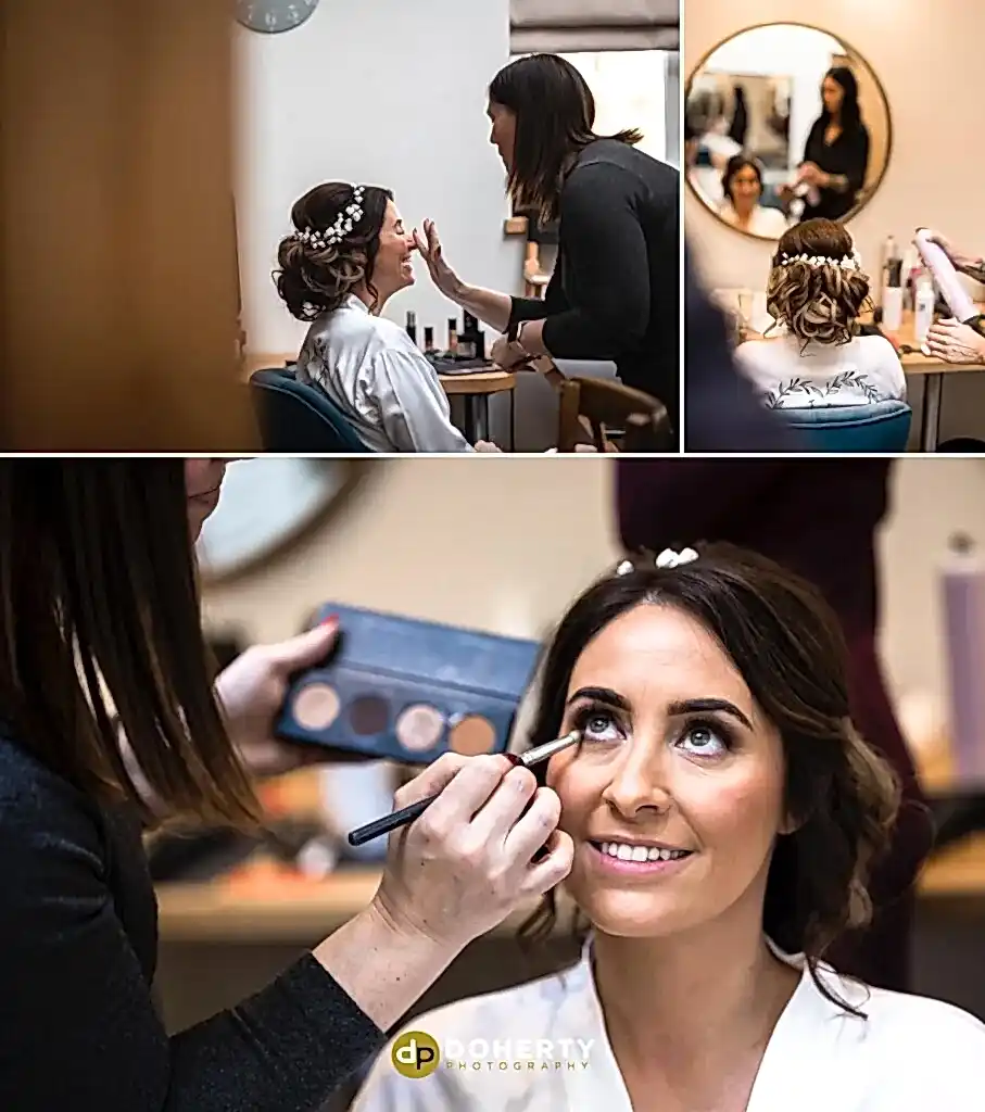 Bride make-up Photography - Crockwell - Northamptonshire